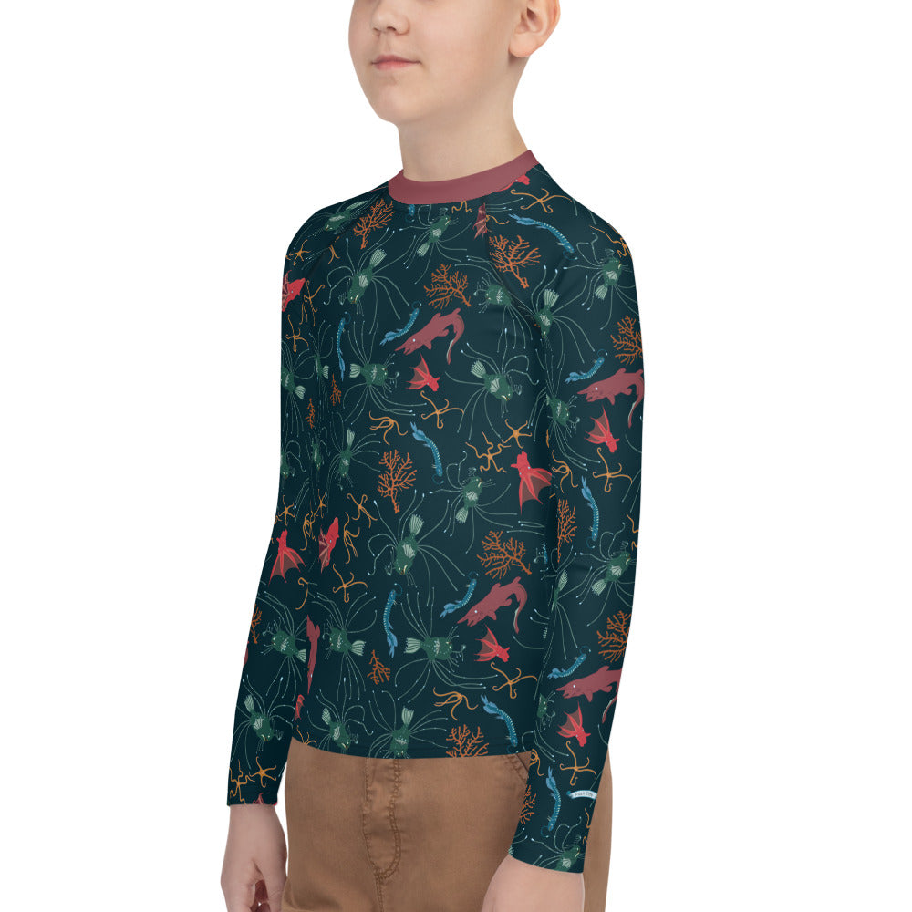 Ugly Fish Youth Rash Guard - Posh Tide