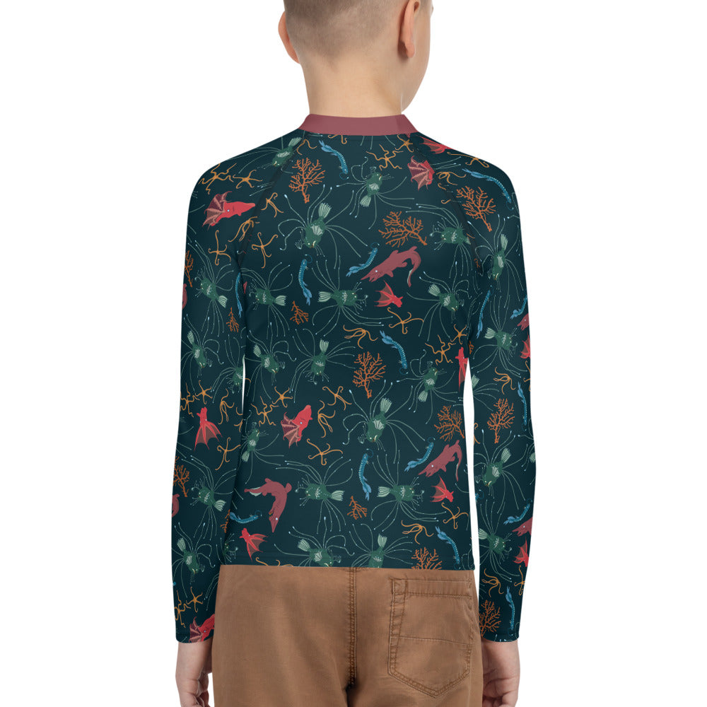 Ugly Fish Youth Rash Guard - Posh Tide