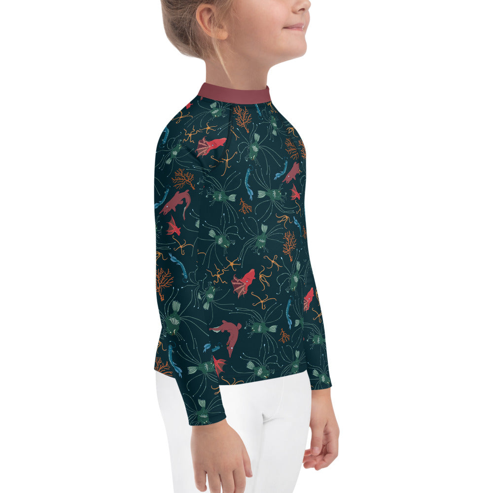 Ugly Fish Rash Guard Kids 2T-7 - Posh Tide