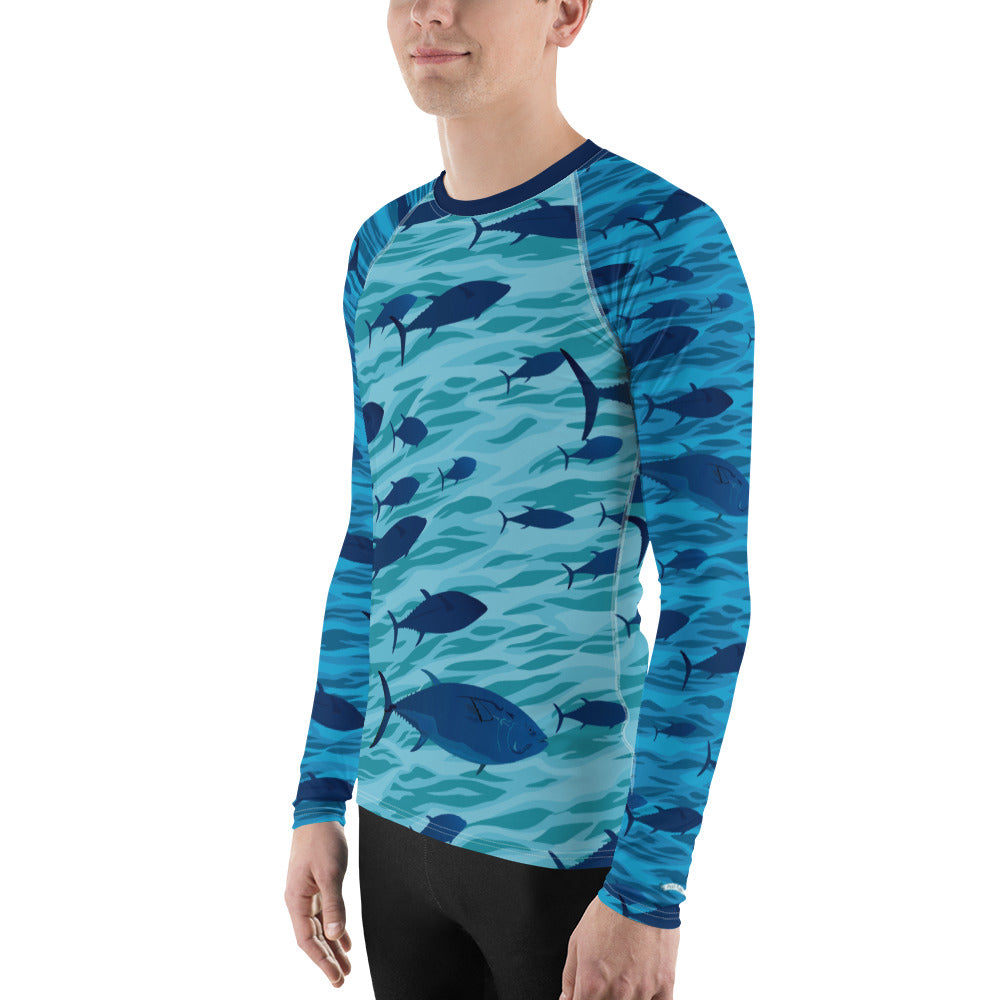 Tuna Men's Rash Guard - Posh Tide