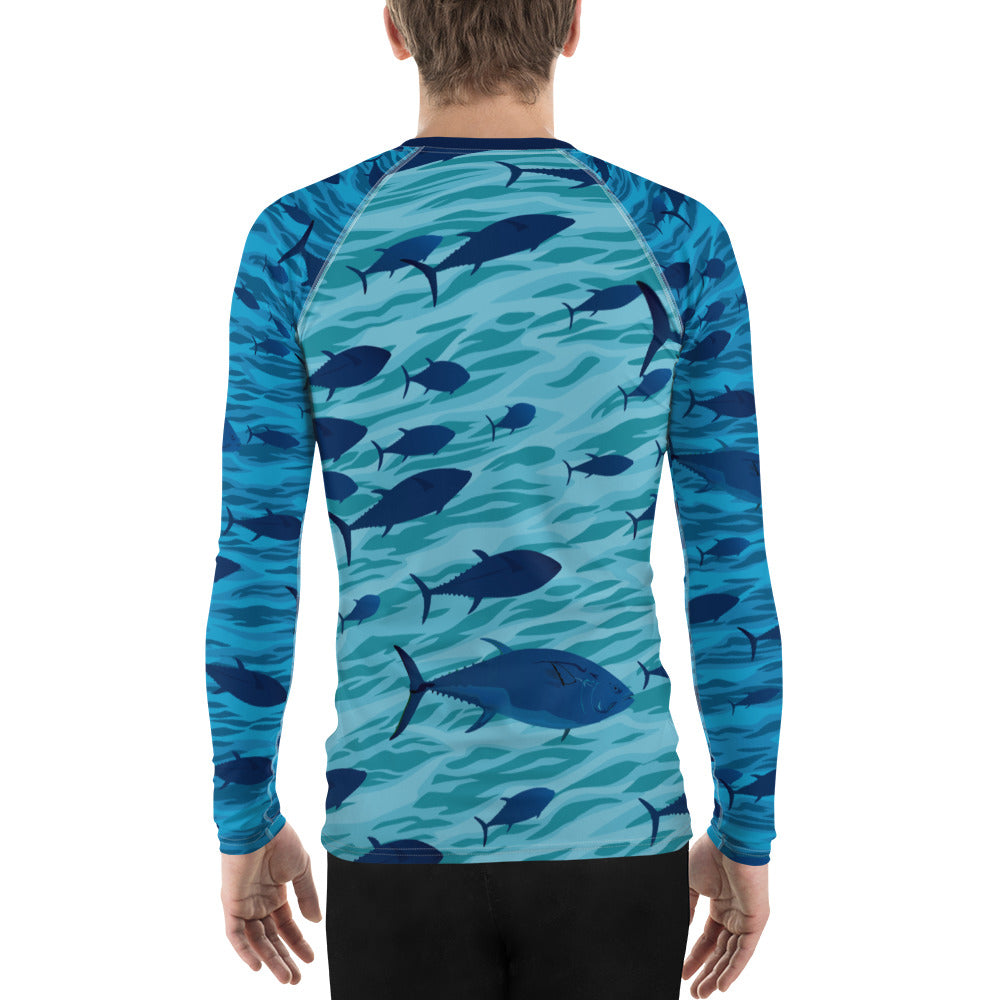 Tuna Men's Rash Guard - Posh Tide