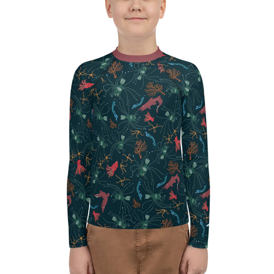 Ugly Fish Youth Rash Guard - Posh Tide