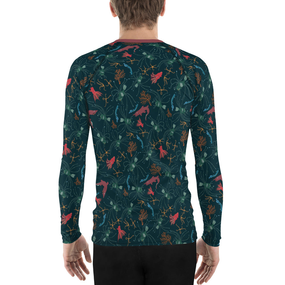 Ugly Fish Men's Rash Guard - Posh Tide