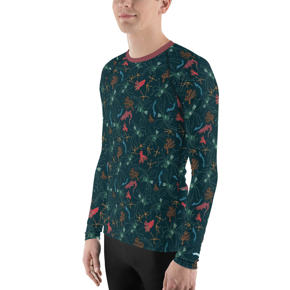 Ugly Fish Men's Rash Guard - Posh Tide