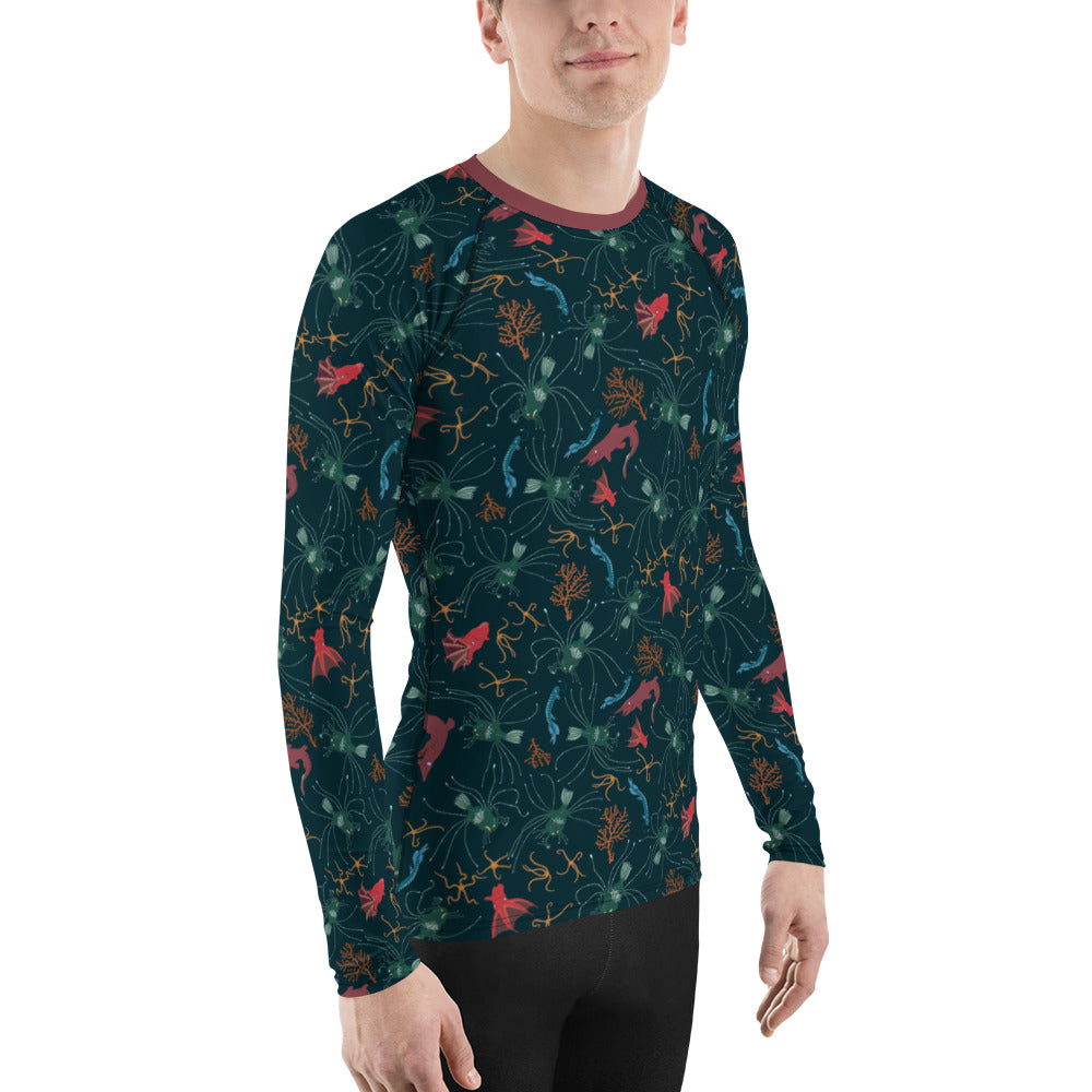 Ugly Fish Men's Rash Guard - Posh Tide