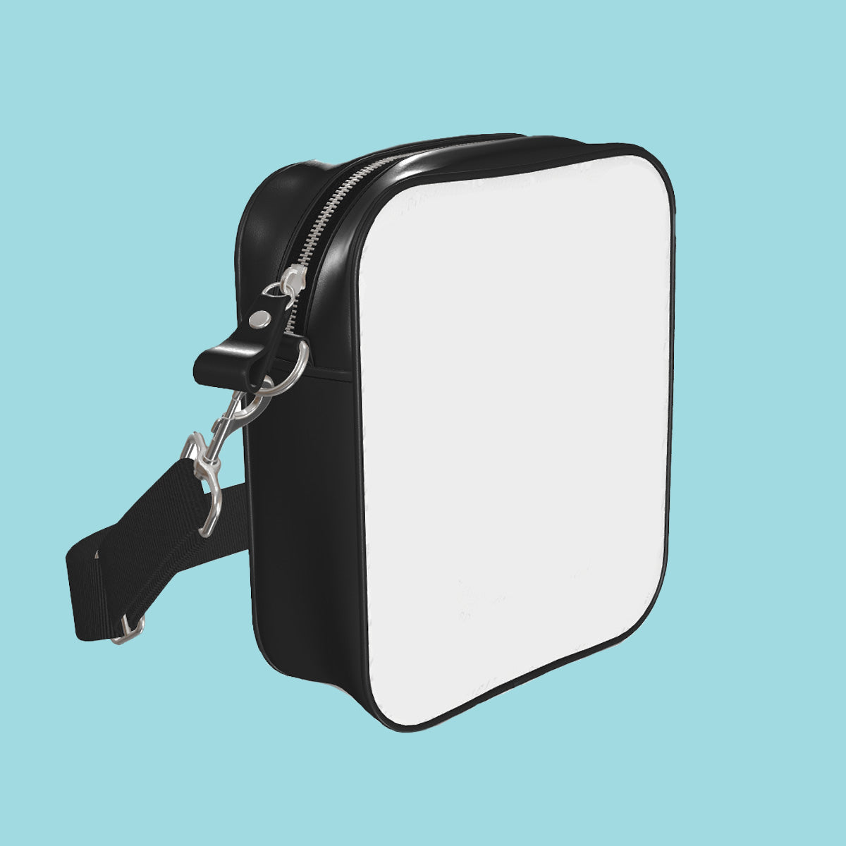 a series of 5 cross-body messenger bags decorated with images inspired by nature.