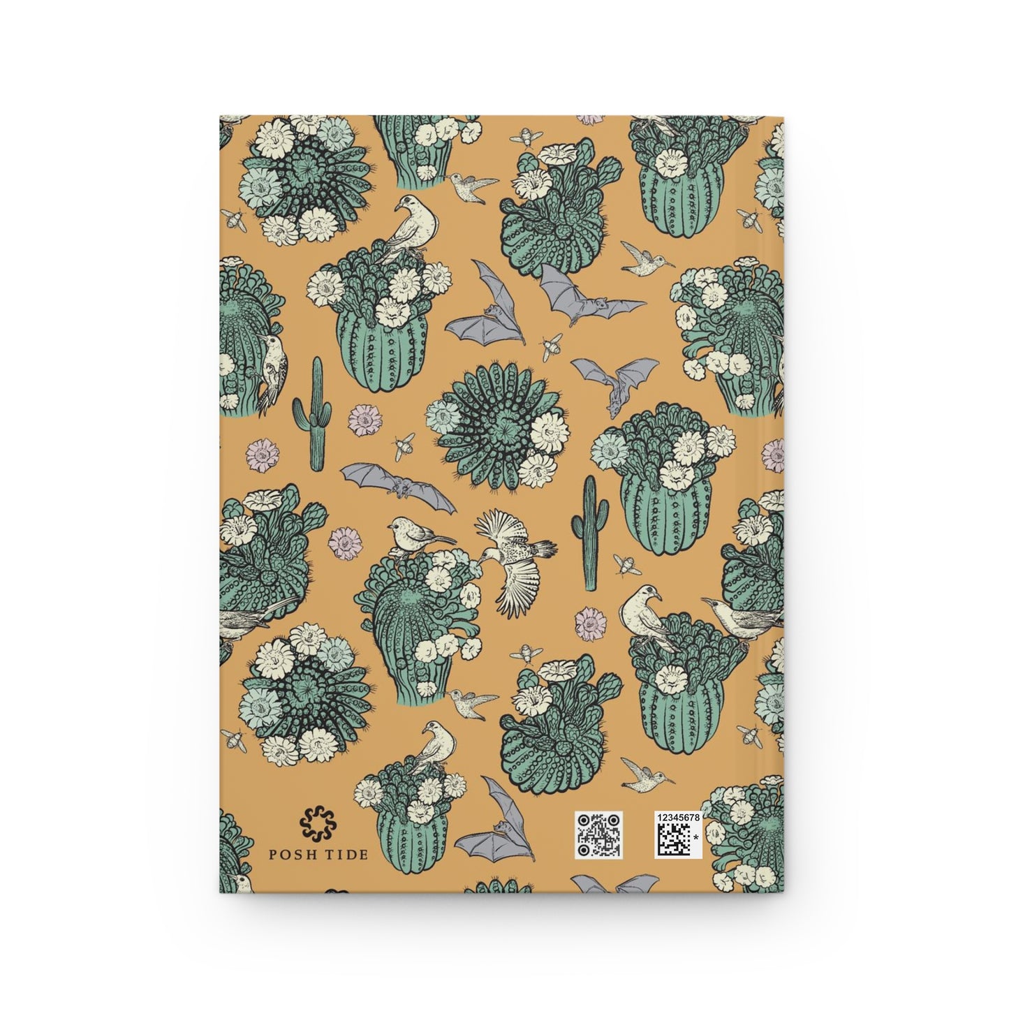 Desert Cactus Hardcover Journal