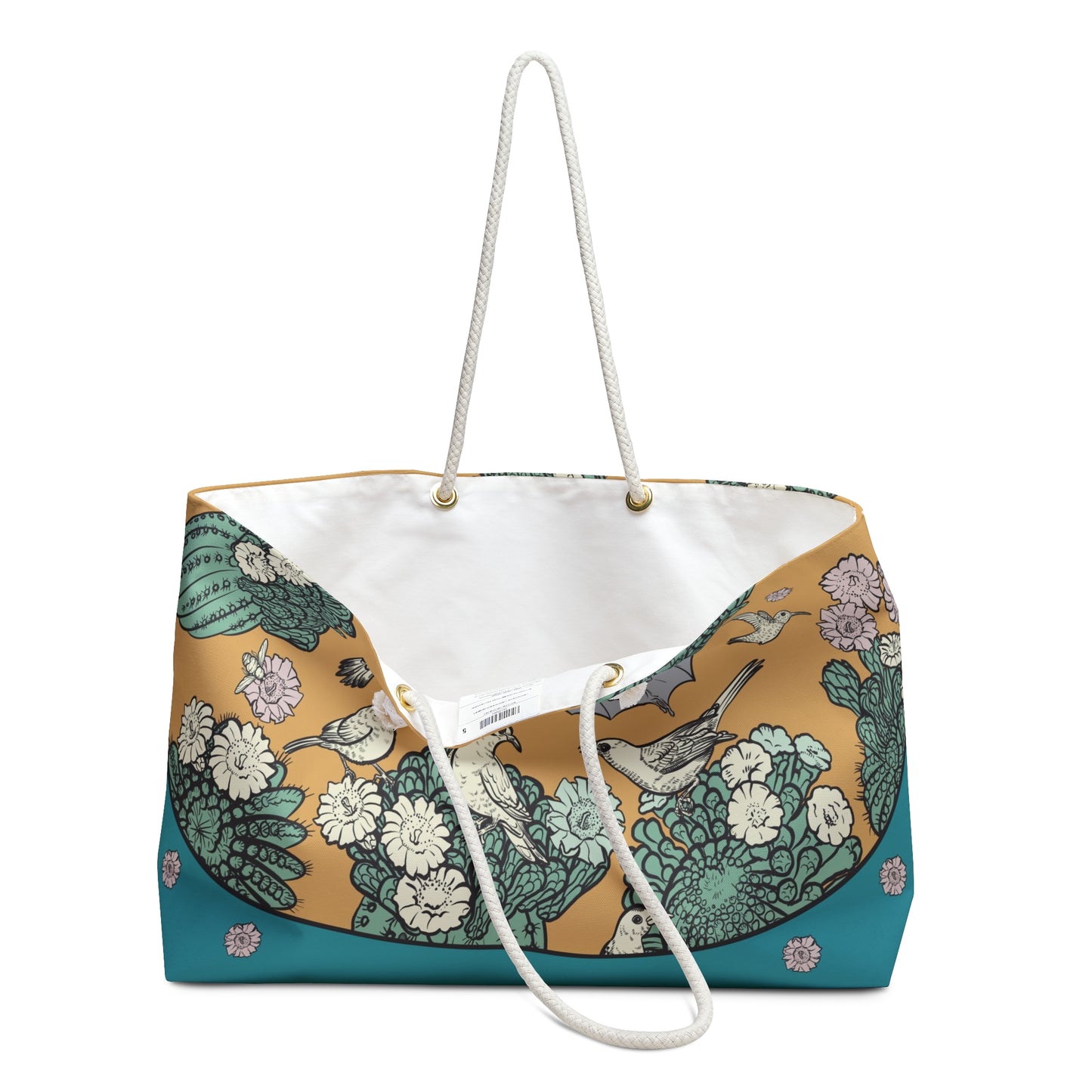 Desert Cactus Weekender Bag