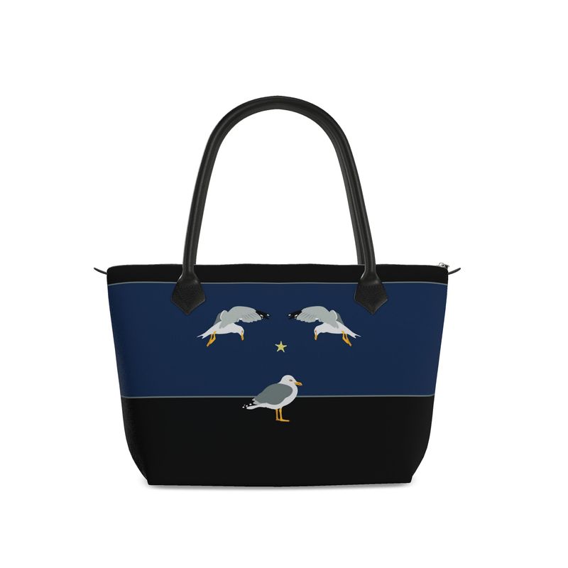 Seagull Zip Top Tote