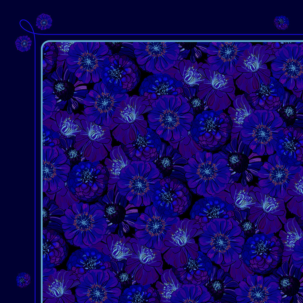 Flowers As Seen by Insects Scarf