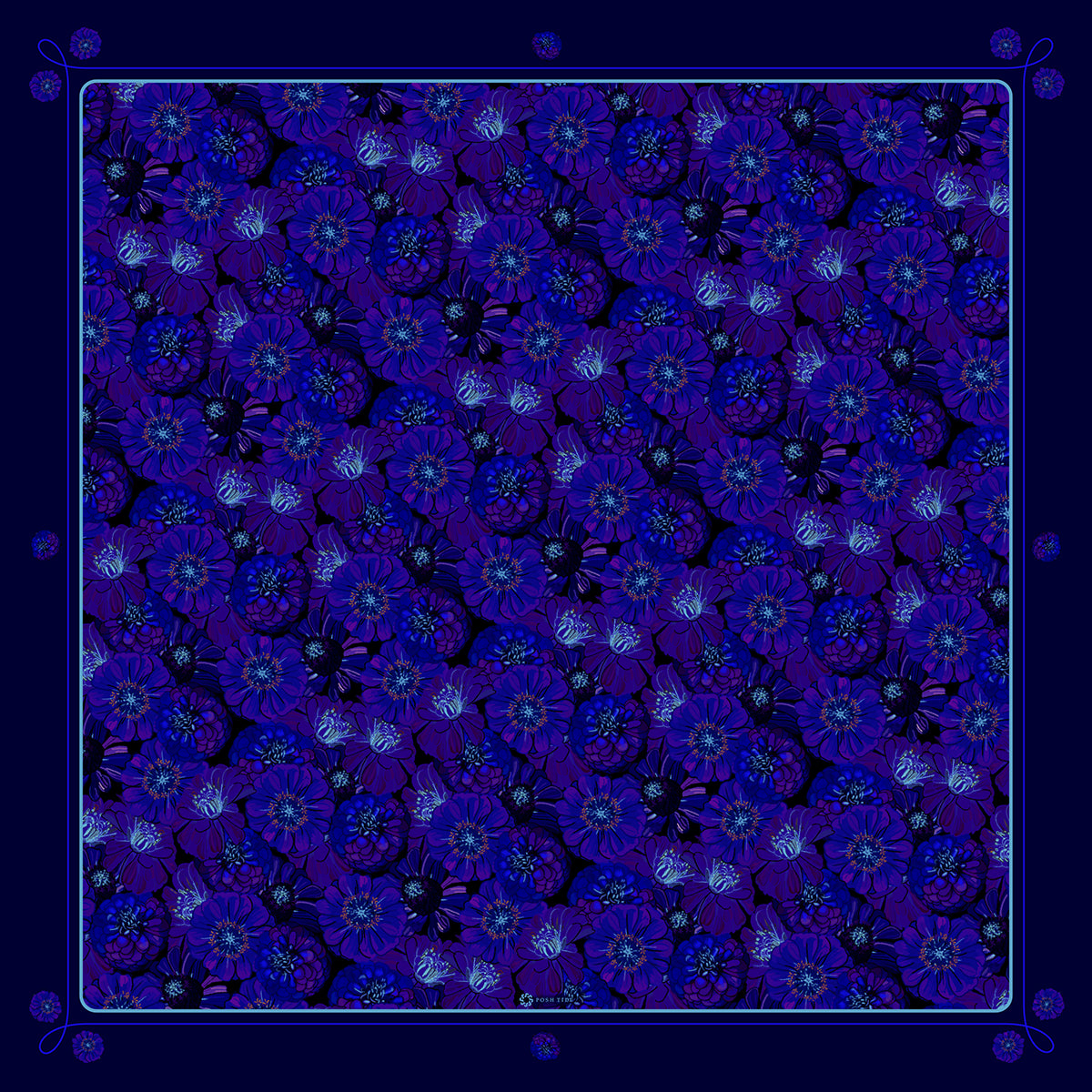 Flowers As Seen by Insects Scarf