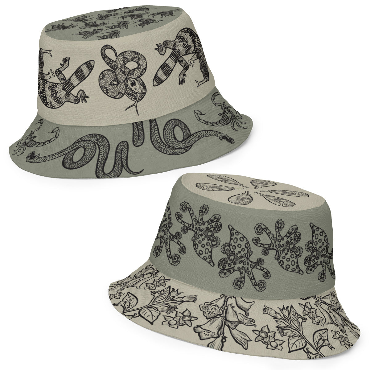 Venom as Medicine Reversible Bucket Hat