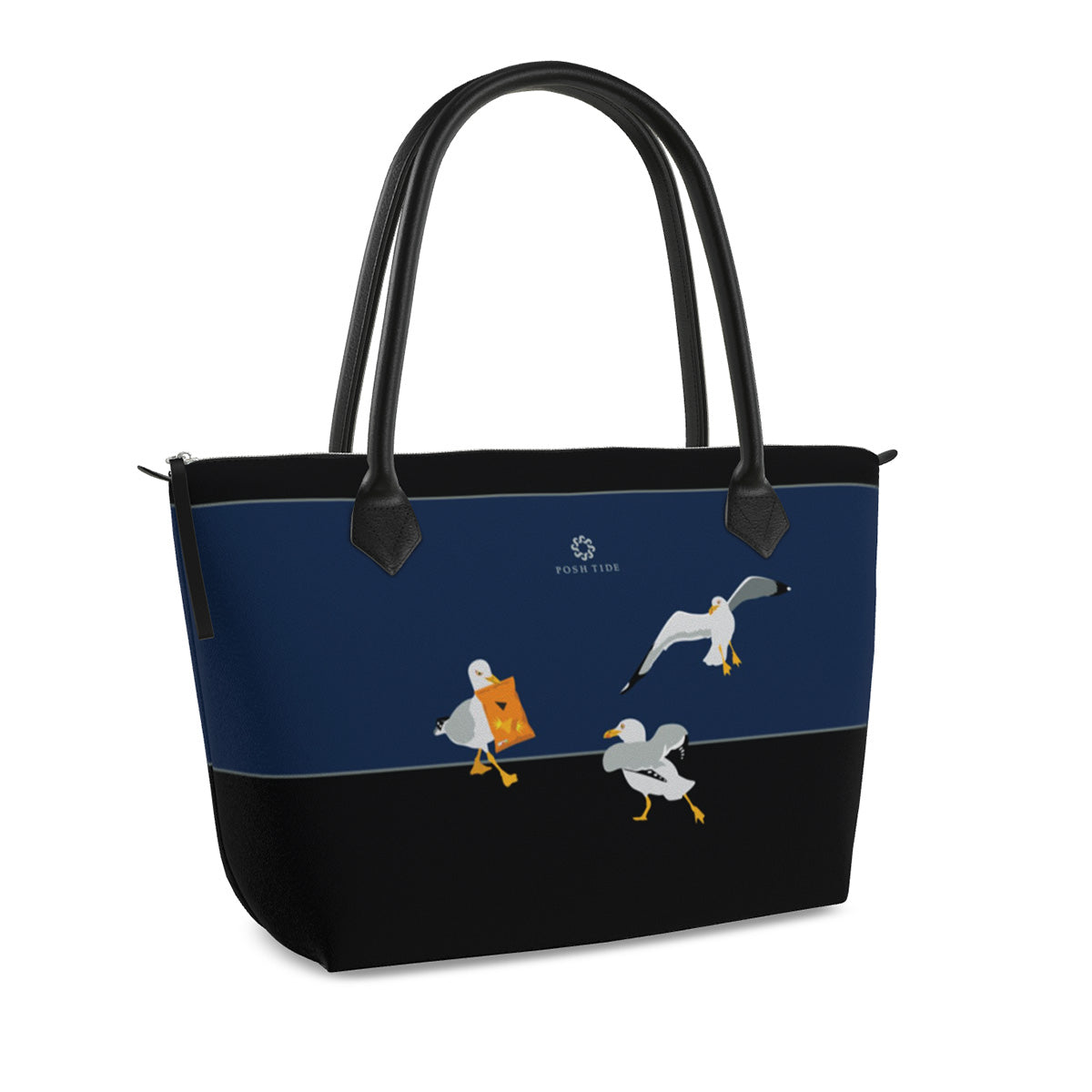 Seagull Zip Top Tote