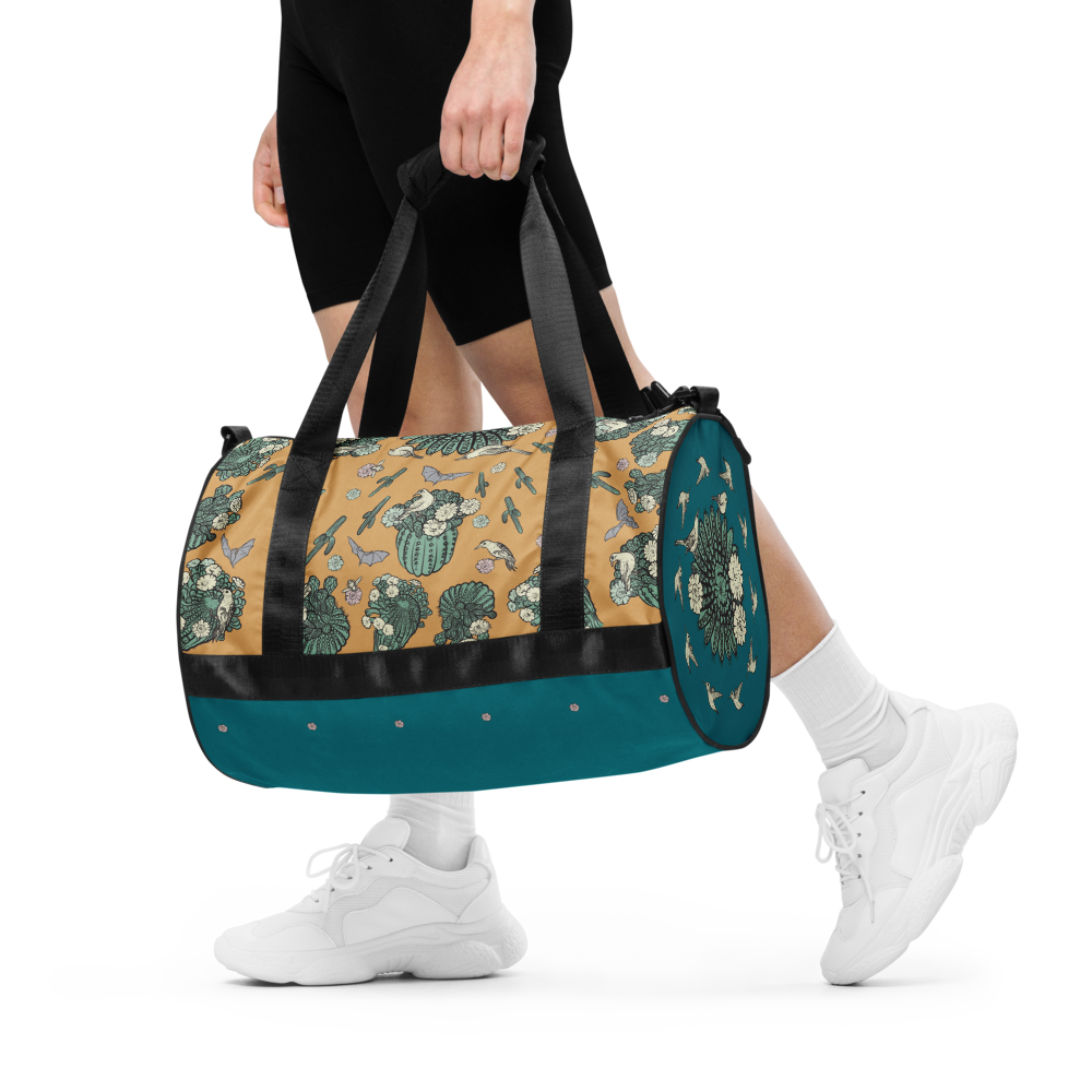 Desert Cactus Gym Bag