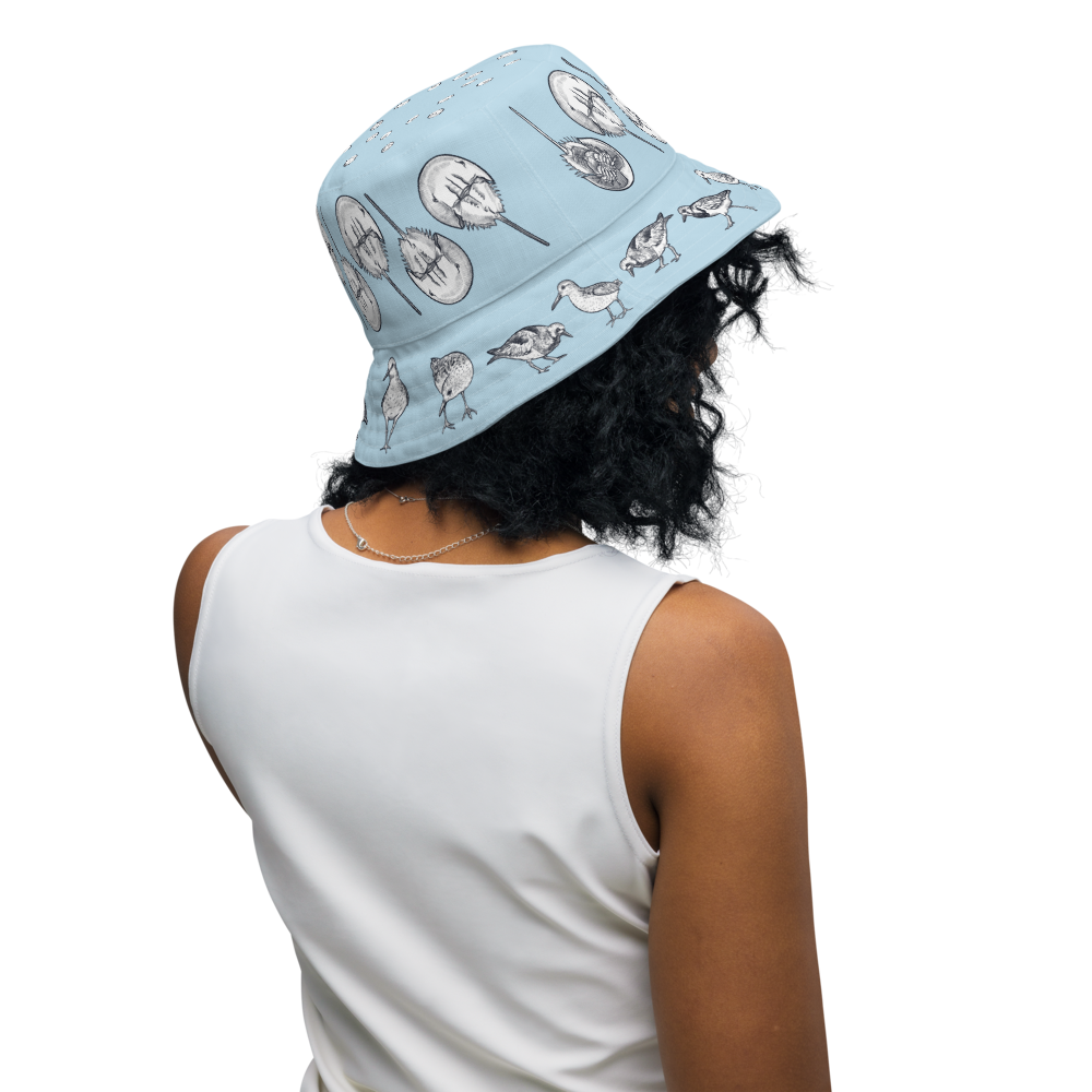 Horseshoe Crab Reversible Bucket Hat