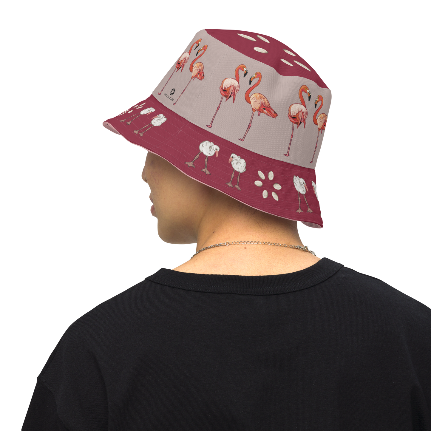 Flamingo Reversible Bucket Hat