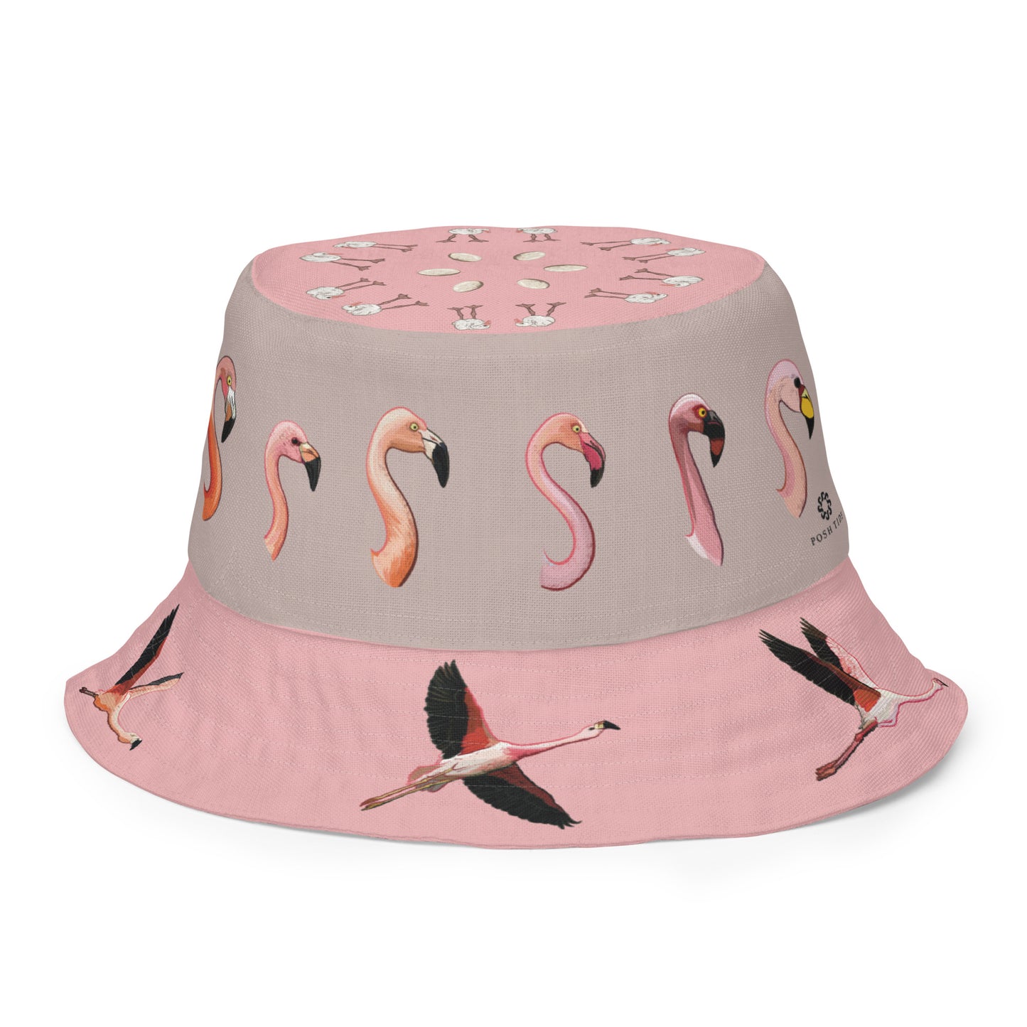 Flamingo Reversible Bucket Hat