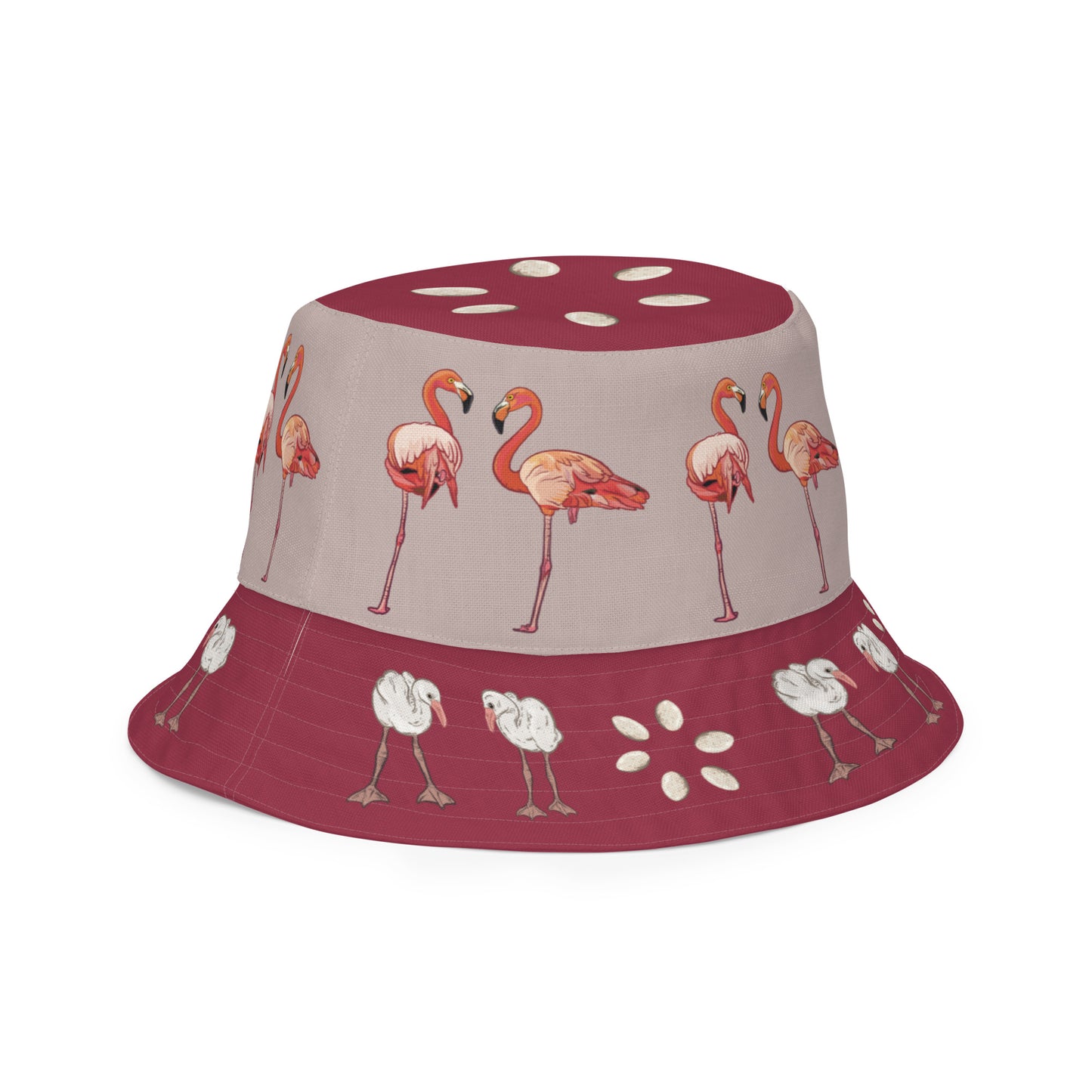 Flamingo Reversible Bucket Hat