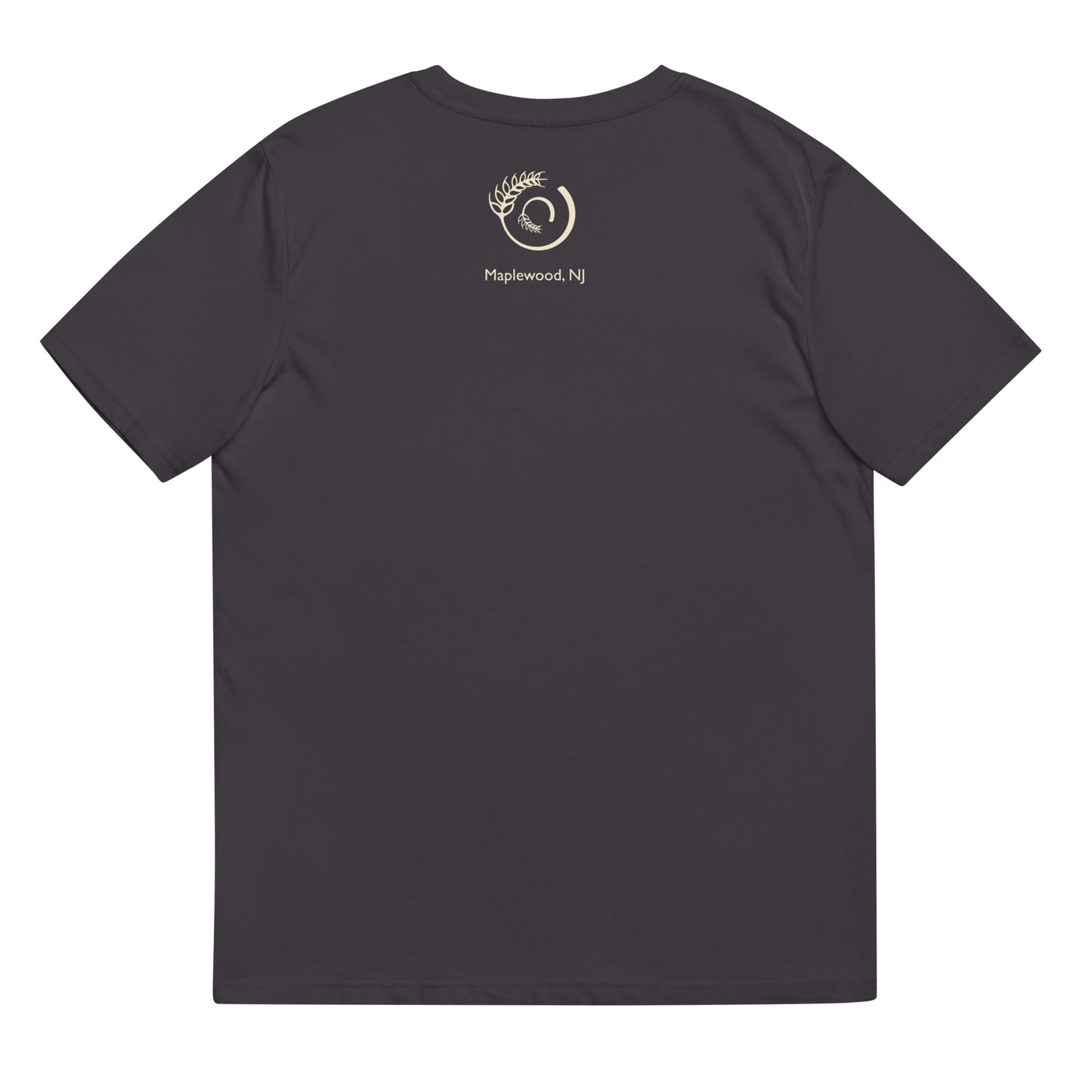 The Rolling Bagel Unisex organic cotton t-shirt V3