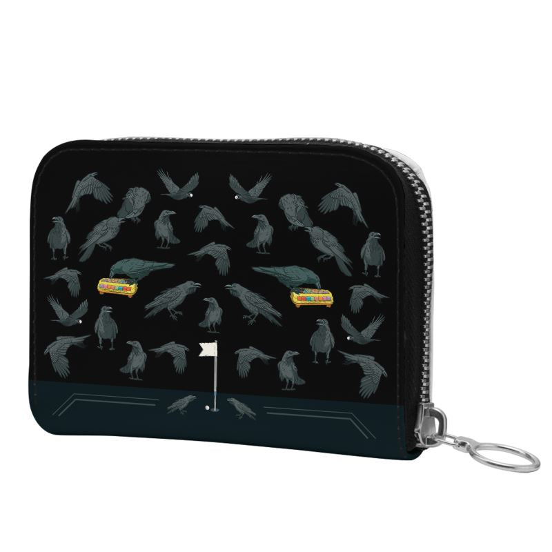 Raven Mini Zip Wallet