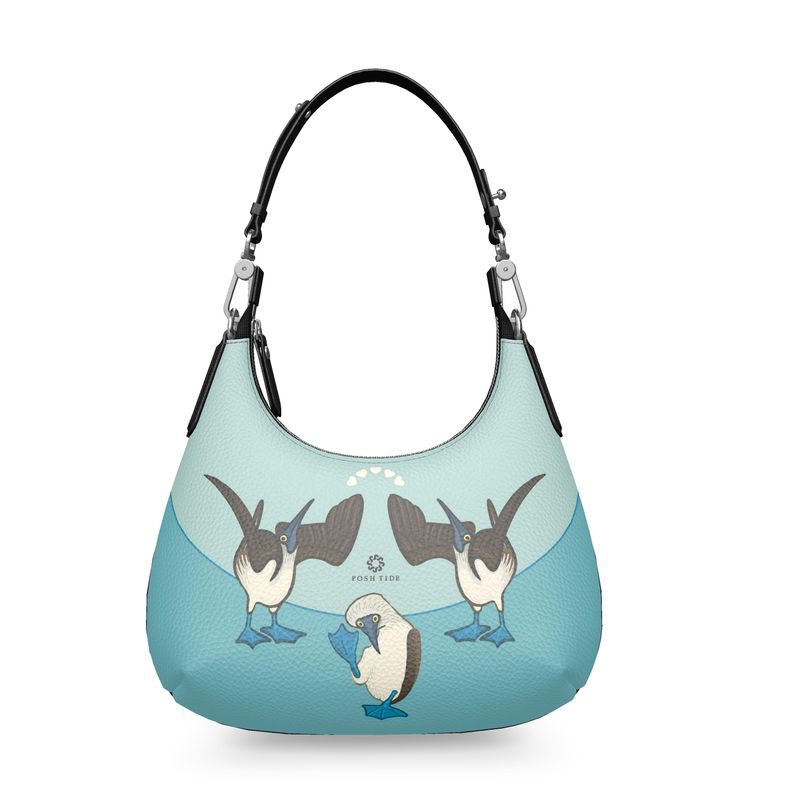 Blue-footed Booby Mini Curved Bag