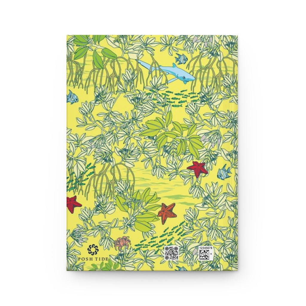 Mangroves in Yellow Hardcover Journal - Posh Tide