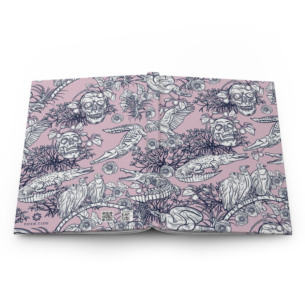 Mangroves on Pink Hardcover Journal - Posh Tide