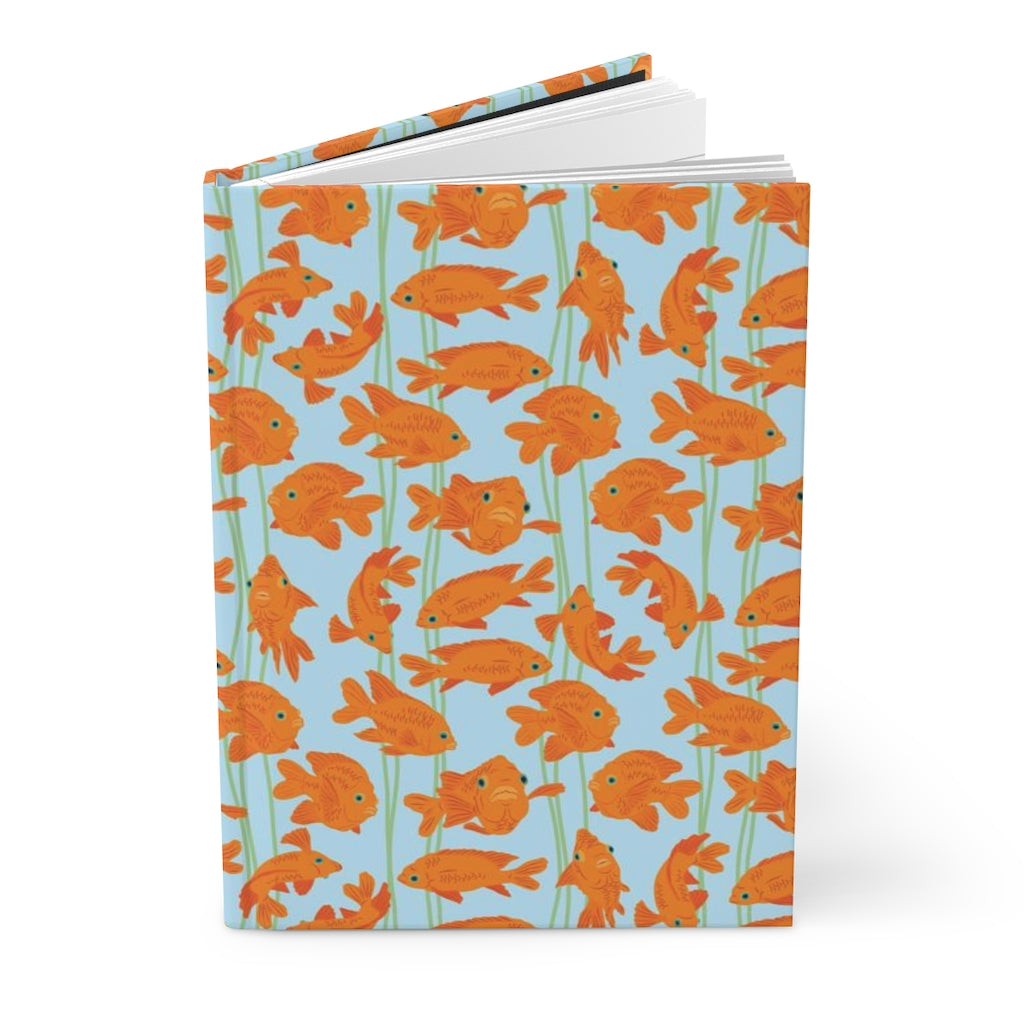 Garibaldi Orange Hardcover Journal - Posh Tide