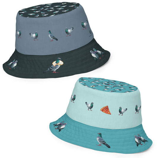 Urban Birds Reversible Bucket Hat